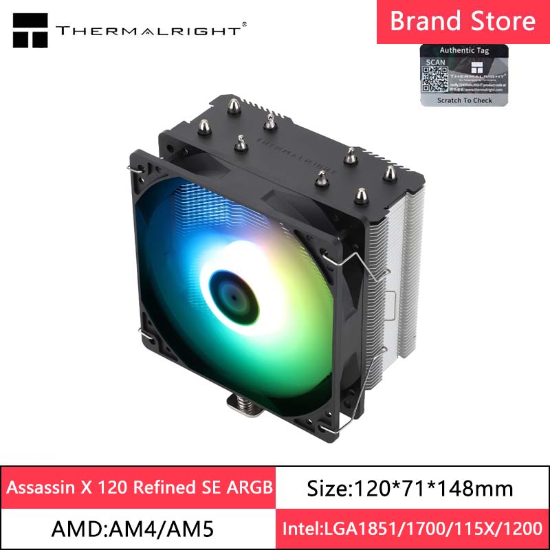 Cpu Heatsink - Thermalright assassino x 120 refinado se
