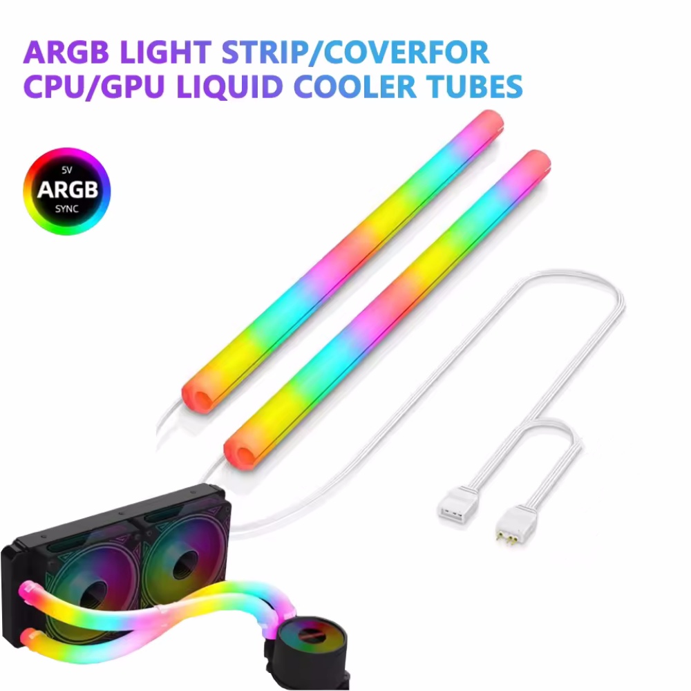Aio Liquid Cooler - Capa Flexível para Fita de Luz