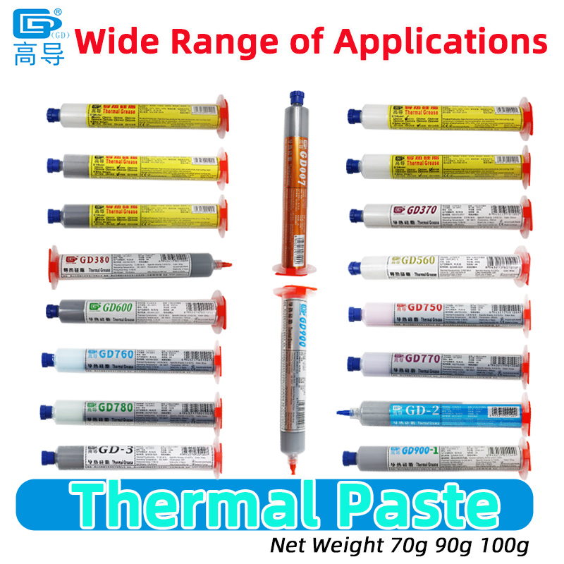 Thermal Paste - Peso Líquido 70/90/100 para CPU GD900