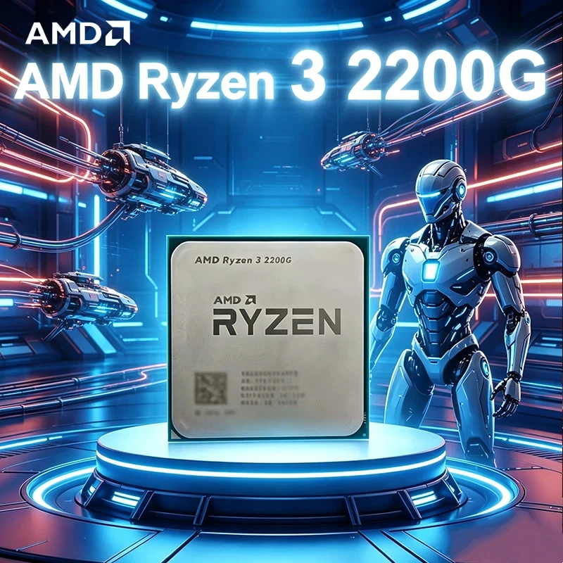 Cpu Cooler - Processador AMD Ryzen 3 2200G Usado
