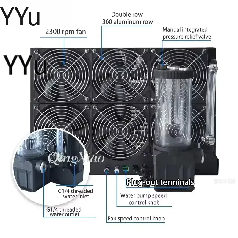 Kit de Refrigeração Líquida Ex - External Radiator Water Cooling Kit avaliação e preço