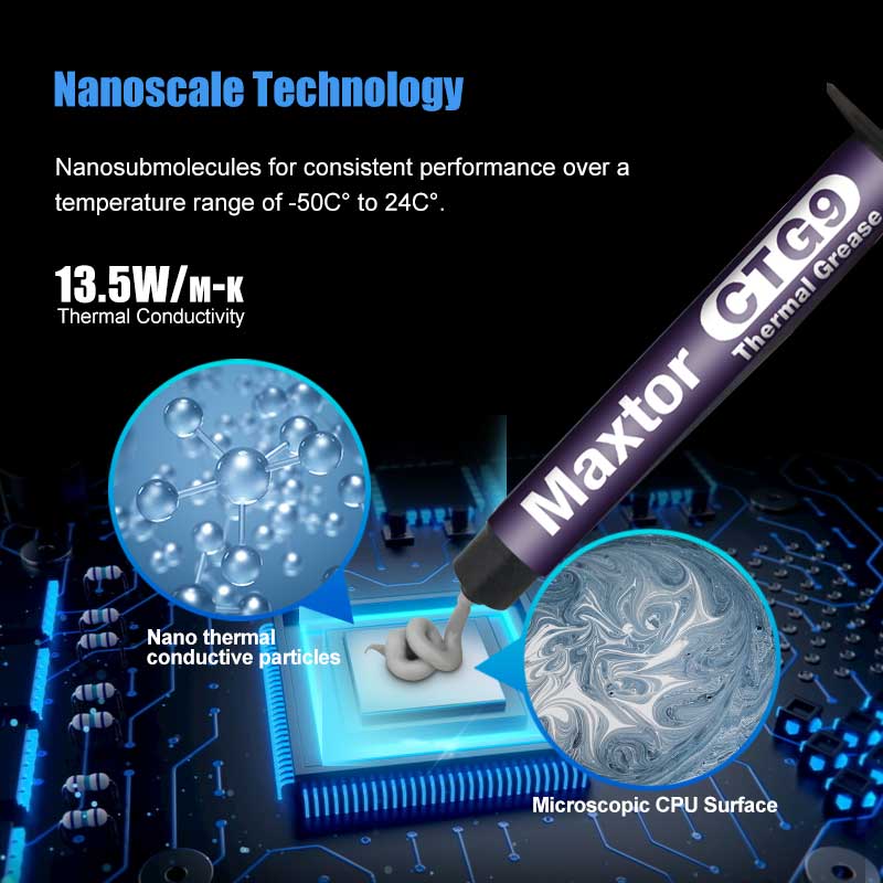 Pasta Térmica Maxtor CTG9 1g 2 - Thermal Paste avaliação e preço