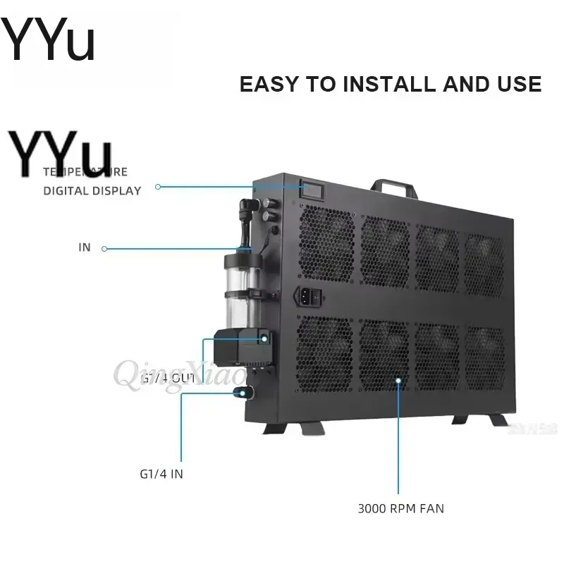 Kit de Refrigeração a Água par - External Radiator Water Cooling Kit avaliação e preço
