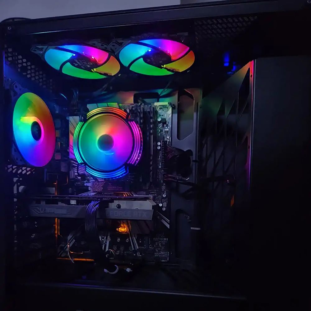 Cooler de CPU RGB com 4 tubos  - Cpu Heatsink avaliação e preço