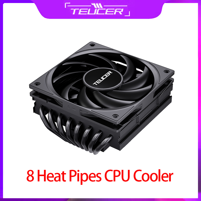 Teucer 8 tubos de calor cpu co - Cpu Heatsink avaliação e preço