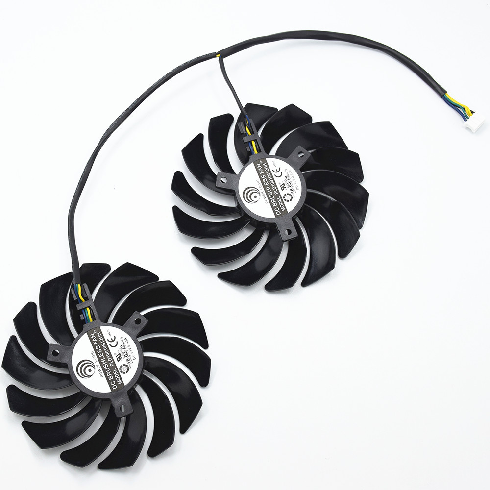 2Pcs 95mm PLD10010S12HH Ventil - Cpu Fan avaliação e preço