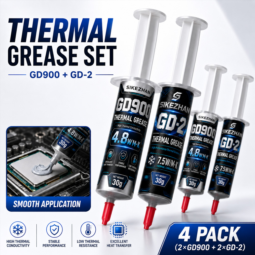 SIKEZHAN 2Pc Pasta Térmica 30g - Thermal Paste avaliação e preço