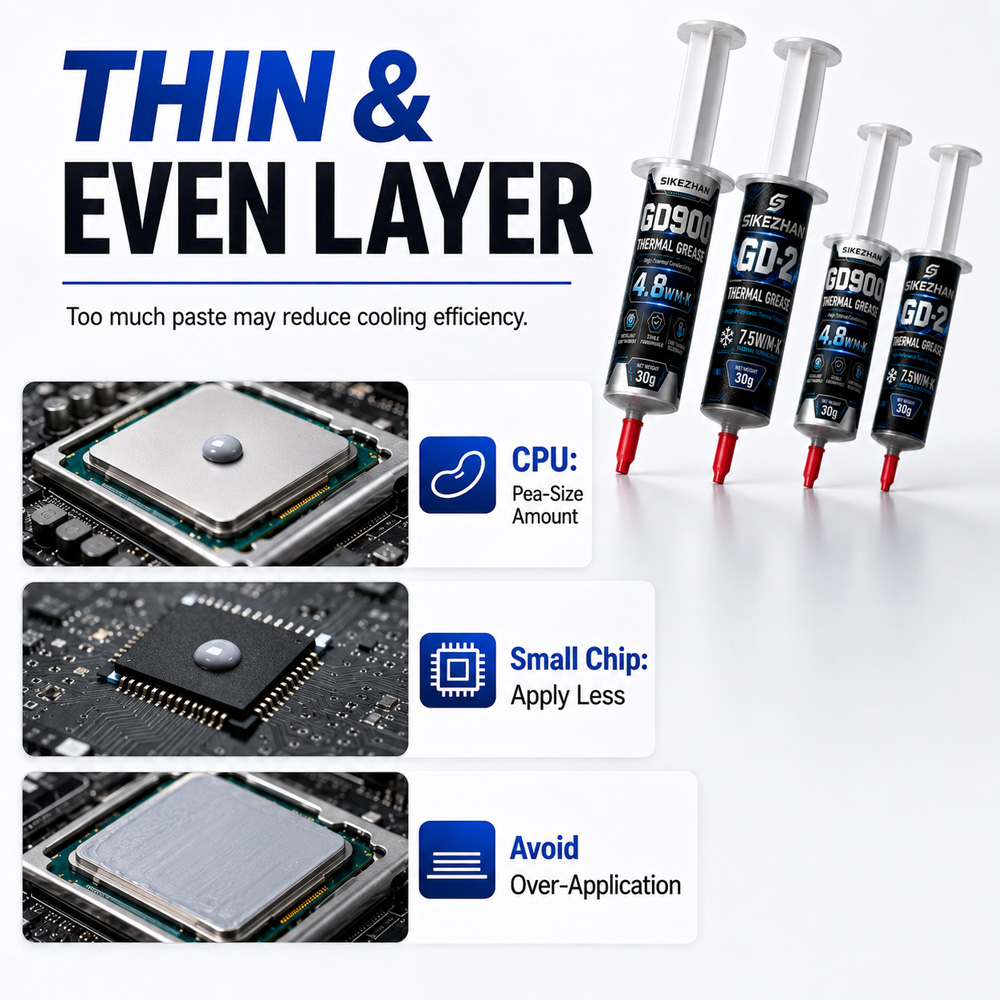 SIKEZHAN 2Pc Pasta Térmica 30g - Thermal Paste avaliação e preço